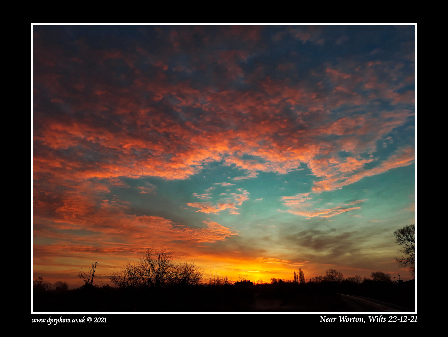 Sunrise in Wiltshire
